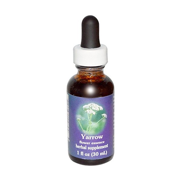 Flower Essence Services Yarrow Dropper Herbal Supplements, 1 Ounce