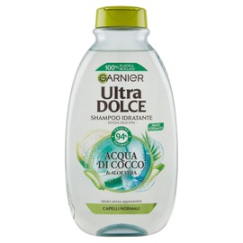 Garnier Ultra Sweet Coconut Water and Aloe Vera Shampoo Moisturizes Without Weigh Down 300ml