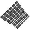 QUARKZMAN 66 Pieces 5 Sizes Clip-on Ferrite Ring Core, Ferrite