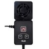 Blau Aquaristic 7776220 Nano household fan Plus Black