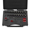 AKM TOOL 1/4 Inch Drive Magnetic Impact Socket Set, 28-Piece