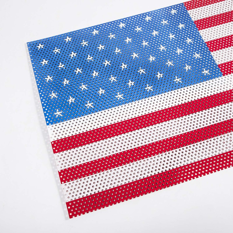 Hooke Road Wrangler JL & Gladiator Grill Insert Flag Grille