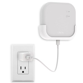 All-New Blink Sync Module XR Wall Mount | Space-Saving Mounting Bracket Holder Compatible with Sync Module XR 2024 Release | Blink Security Accessories | USB-C Cable Included | White