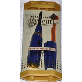 Eyecurl II Heated Eyelash Curler with Brush Blue Color