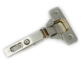 Hafele 329.03.558 Salice C2R9A99 Hinge, steel, nickel-plated, 120degree, full overlay, self closing, with dowel, Mod 17 (1 pc)
