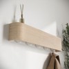 Kazai. Wall-Mounted Coat Rack 'Toke' - Modern Design Coat Rack