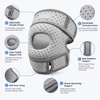Double Strap Knee Brace for Sports – Adjustable Patella Support