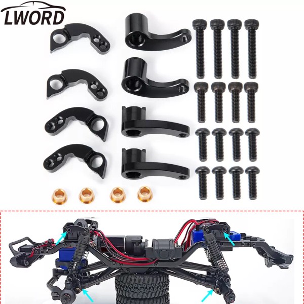 For 1/18 TRX4M US,LWORD CNC Shock Flex Blade for 1/18