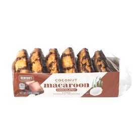 Belgian Chocolate Coconut Macaroons Jumbo 7.8oz Pack, Real Cocoa - Chocolatey & Soft Chewy Drizzling - Kosher - Gluten Free