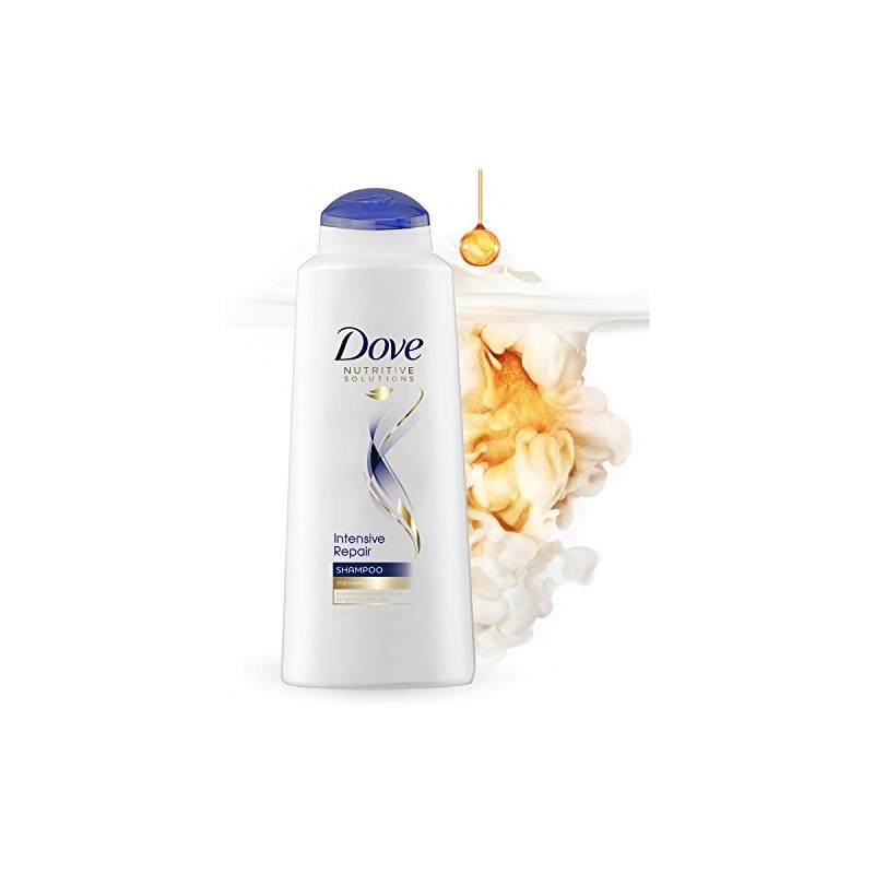 Dove Nutritive Solutions Shampoo, Intensive Repair 20.4 Fl Oz, Pack