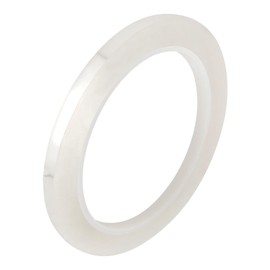 1 Roll Clear Floral Tape, 1/4" Florist Tape, Waterproof Flower Tape for Fresh Flowers, Artificial Flowers, Bouquets, Crafts (1, Clear, 6 MM)