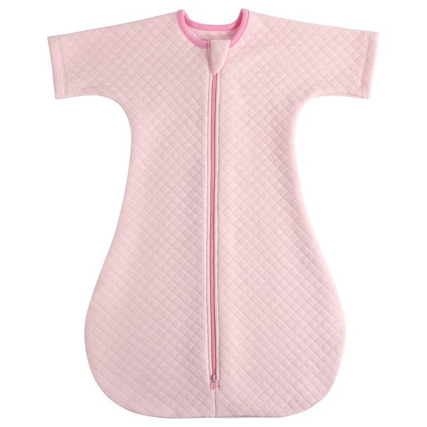 Easy Transition Baby Sleep Sack with Sleeves Soft Cotton Warm