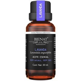 Bienat | Aceite Esencial de Lavanda 30mL Natural | Difusor y Aromaterapia