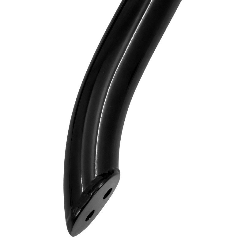 HDBUBALUS 22" Black Detachable Passenger Backrest Sissy Bar For Harley