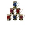Tamersgifts Fine Bone China Floral Mugs, Chelsea Blossom Pattern, Set