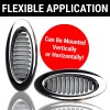 American Shifter Company Billet Chrome Oval AC Air Conditioning Heater