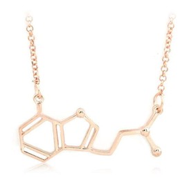 DMT the Spirit Molecule Necklace Rose Gold