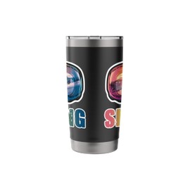 Ski goggles Ski Skiing for a Skiers Stainless Steel Insulated Tumbler