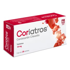 Coriatros Tabletas 16 Mg, 28 Tabletas