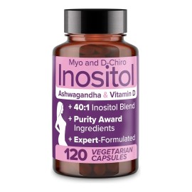 Myo Inositol D-chiro Inositol Adicionado Con Vitamina D 120c