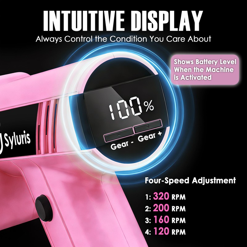 Syluris 4.2V Cordless Electric Scissors with LED Display, Rechargeable Cardboard