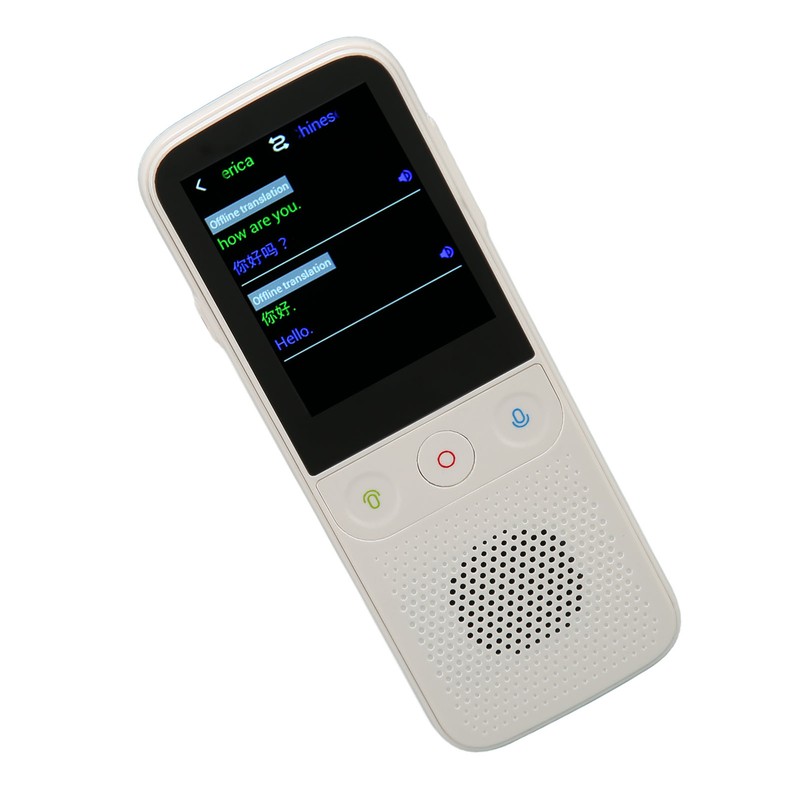 112 Languages Smart Voice Translator 2.4inch Touch Screen 1GB RAM