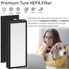 3 Pack True HEPA Replacement Filter Compatible with VEVA 8000