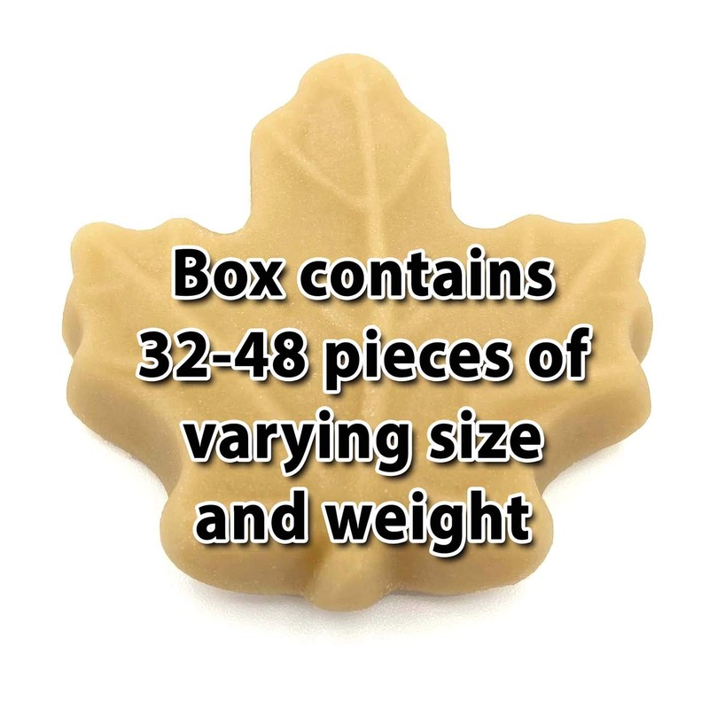 Nova Maple Candy - Pure Maple Syrup Sugar Leaf Candy
