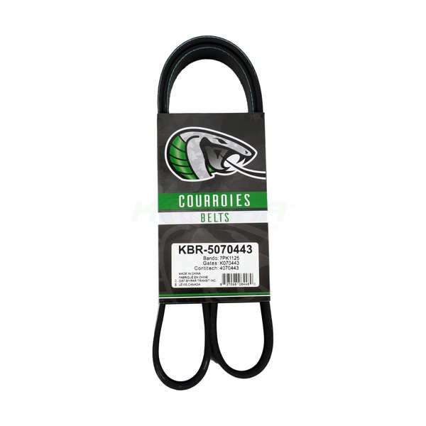 Kobra Main Drive Serpentine Belt KBR-5070443 Replacement for Nissan Micra