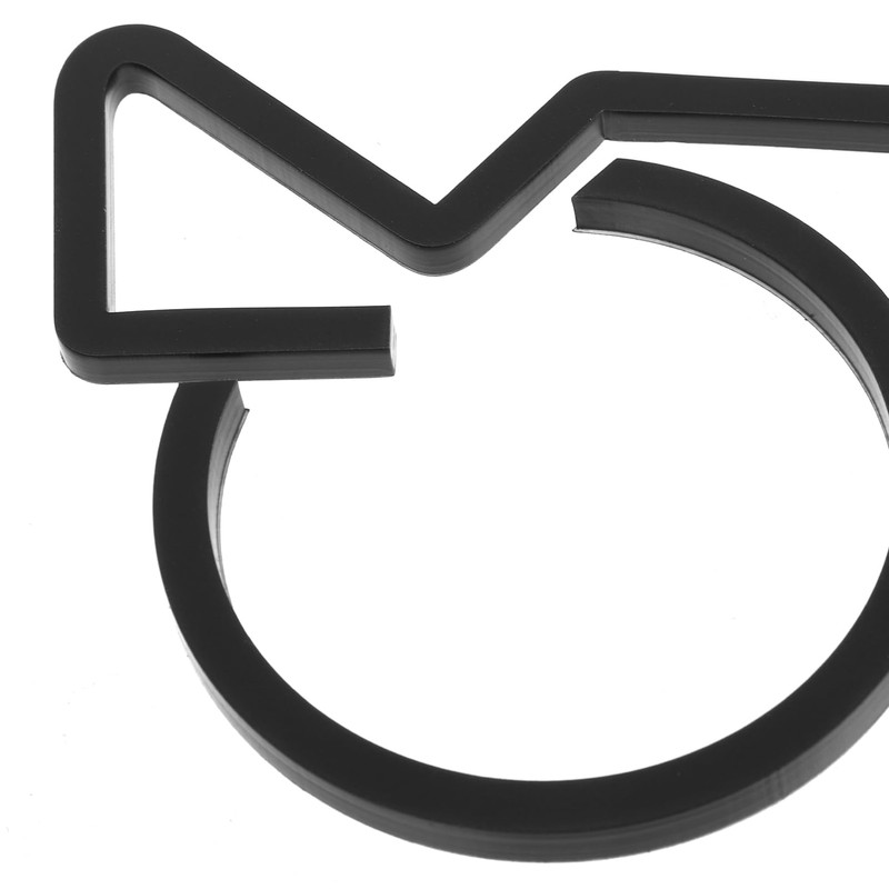 Ciieeo Wheelchair Accessible Sign Acrylic Disabled Symbol for Office Public