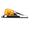 5pcs Cab Marker Light Weatherproof Amber Teardrop Cab Top Running