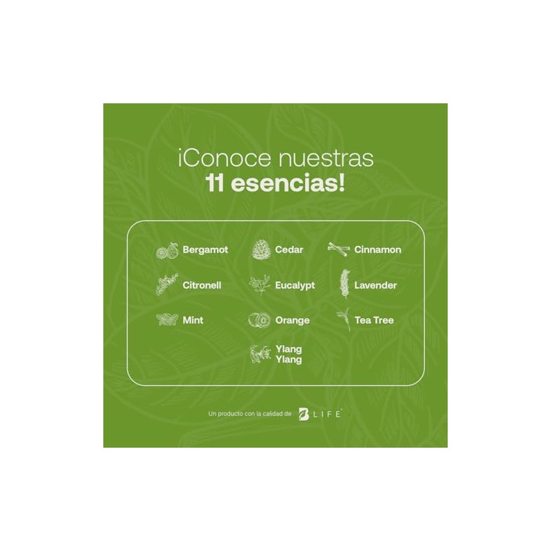 Aceite Esencial con Ingredientes Puros y Naturales, Aromalogía de 50