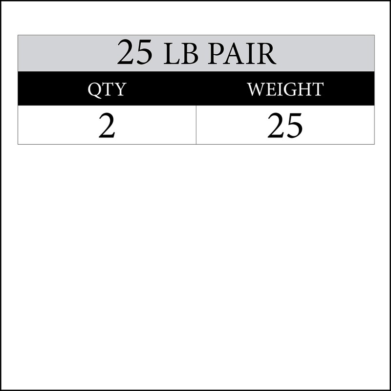 BLACK DIAMOND Olympic Weight Plates, Barbell Weights, 25 lb Plates