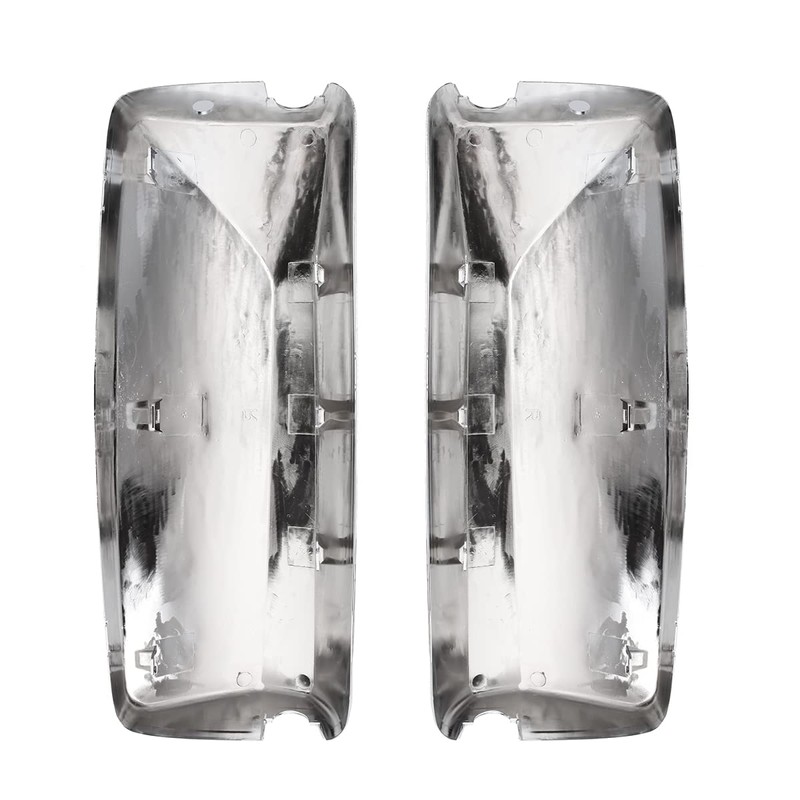 Yuanone 2Pcs Chrome Door Mirror Cover Side Mirror Cover for