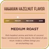Don Francisco's Hawaiian Hazelnut Ground Flavored Coffee: Rich, Aromatic 100%