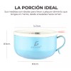 Ele-Gate Set De Dos Almacenadores Alimentos Tipo Tazón Para Niños