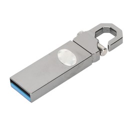128G U Disk HIgh Speed Storage U Disk Metal USB Flash Drive for Car Laptop Office Buckle Type