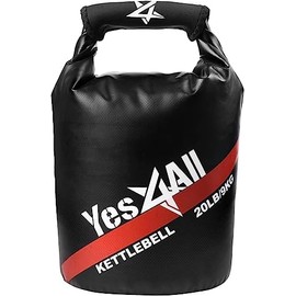 Yes4All Sand Kettlebell, Workout Adjustable Kettlebell Sandbag For Fitness, Soft Sandbag Weights, Heavy Duty Equipment (Sand not Included)