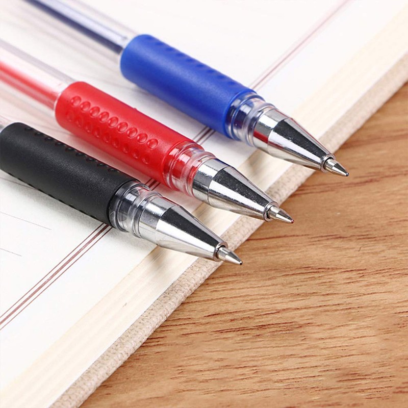 Liquid Writing Pens, 0.5MM Blue Ink Bullet Tip Gel Pens,