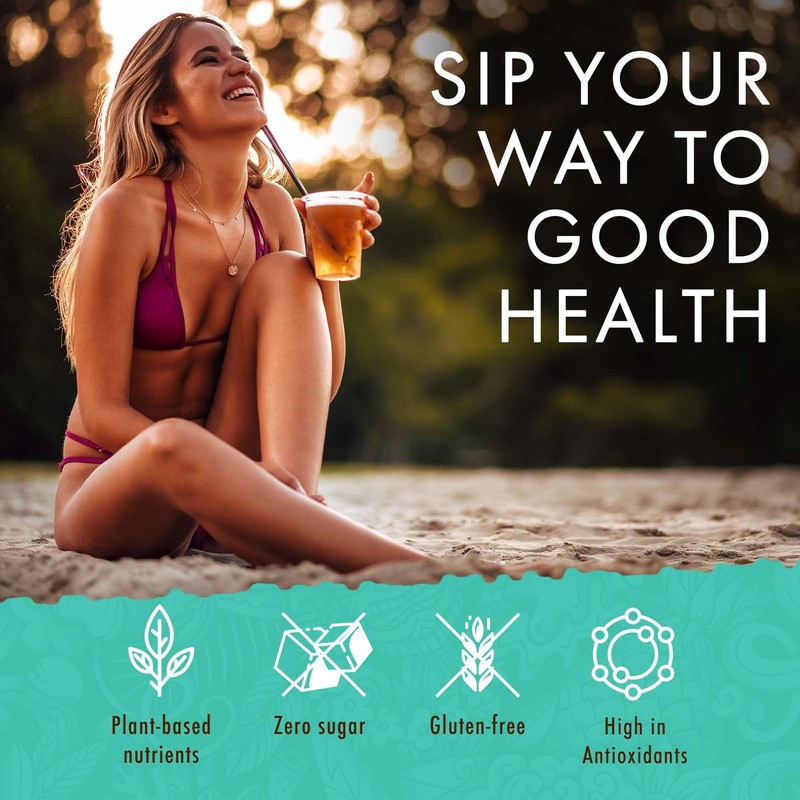 Té natural hawaiano orgánico (colección de té de tres sabores,