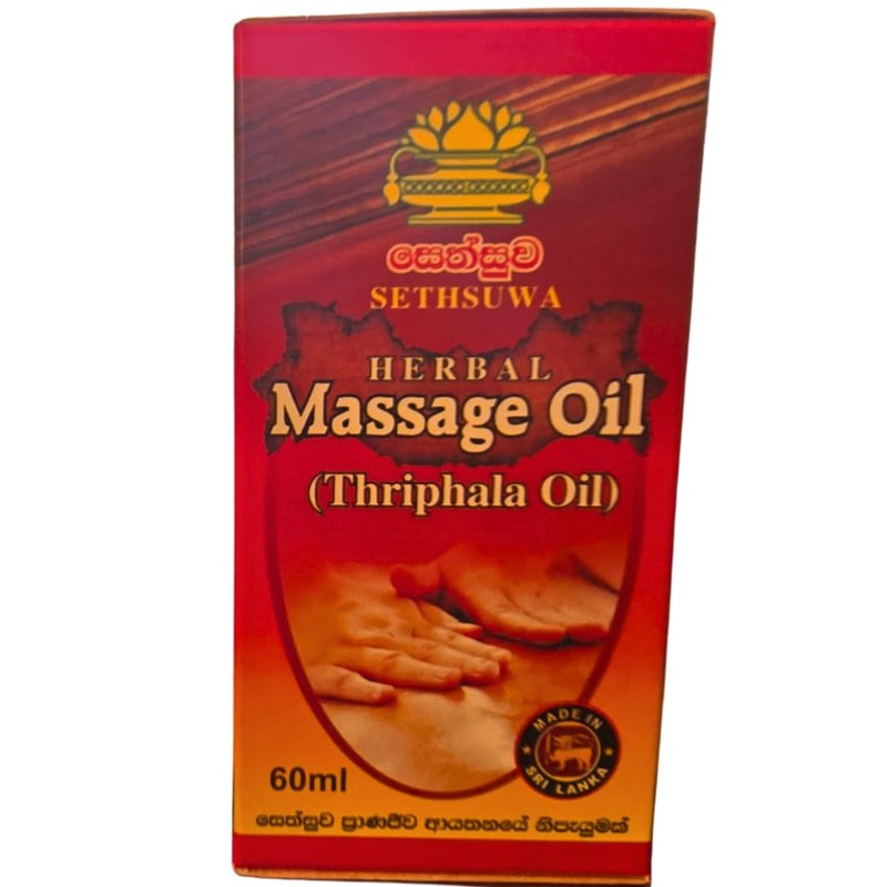 Massage Oil | Pure Sesame Oil Infused with Thripala |