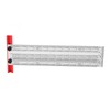 Marking T Ruler Stainless Steel Protective Powder Coating Black Scale