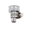 SpiceFlow Device Connector/Tap Connector with Hose Clamp Chrome/Brass | 3/4