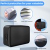 BOZHOUGG ® Fireproof Document Box with Lock - Waterproof Home