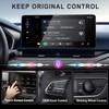 Unbktom Wireless Carplay Adapter Converts Wired to Wireless Carplay Dongle