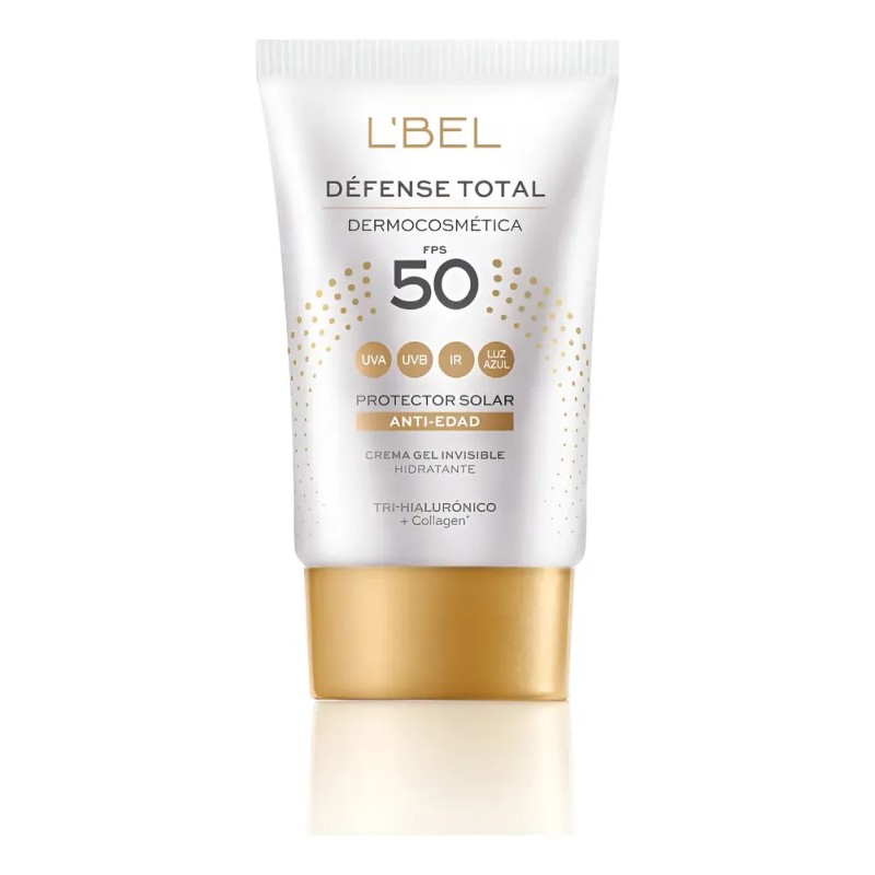 Protector Solar Facial Fps 50 L'bel Défense Total Anti-edad
