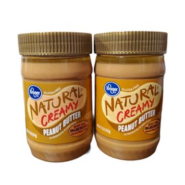 Kroger Natural Creamy Peanut Butter 15 oz (2 pack)