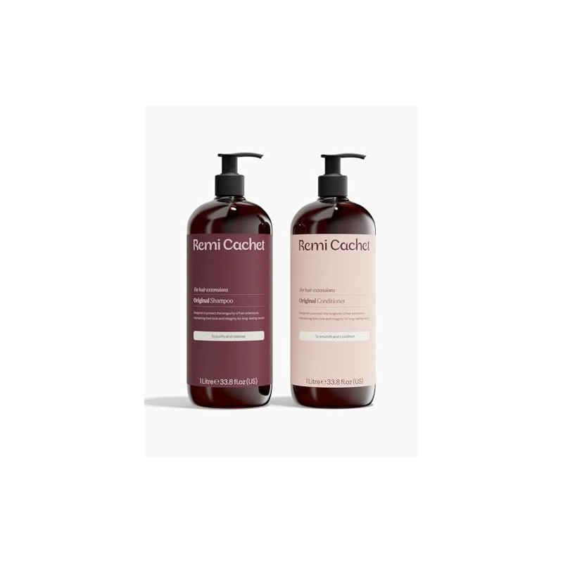 Remi Cachet Shampoo and Conditioner 1litre Bundle