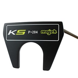 Majek K5 P-204 Golf Putter Right Handed Mallet Bullet Style with Alignment Line Up Hand Tool 33 Inches Senior Women's Perfect for Lining up Your Putts
