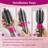 ExcellaElite Round Volumizing Brush for Dyson Airwrap Hair Styler, Large